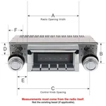 Newest Version Usa 630 Iii 1969-1976 Triumph TR6 Special Order Radio. Fixed Price $308.00.