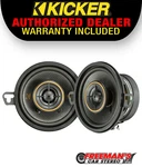 Kicker 51KSC3504 3.5" Ks-series 2-WAY 4-OHM Coaxial Speakers. Fixed Price $67.96.
