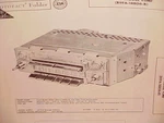 1959 Ford Galaxie Skyliner Sunliner Fairlane Ranchero Am Radio Service Manual 3. Fixed Price $19.99.