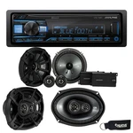 Alpine UTE-73BT Receiver No Cd Kicker 43CSS654 6.5" 43CSC6934 6X9" Speakers. Fixed Price $374.86.