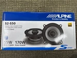 Alpine S2-S50 S-series 5.25" 2-WAY Coaxial Speakers Brand New S-step. Fixed Price $99.00.