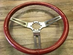 1970'S Buick Skylark Custom Cutlass 442 Red Padded Sport Steering Wheel C-g. Fixed Price $250.00.