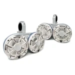 Wet Sounds REVO6-XSW-SS White 6.5" Led Speakers In Kmted Towers. Fixed Price $1247.97.