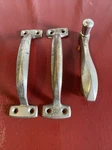 1920 's 1910 1930 Antique Car Door Seat Grab Handle Pair & Window Crank. Fixed Price $124.99.