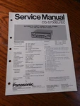 Panasonic CQ-S700EU Am Fm Cassette Service Manual. Fixed Price $17.00.