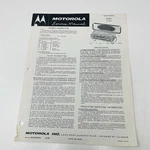 1961 Motorola Radio Service Manual Schematics Parts List CTA61 Chevy Gm. Fixed Price $22.36.