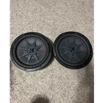 Kicker Comprt 12IN Dual Voice Coil Ohm 400W Rms Subwoofer 48CWRT124. Fixed Price $200.00.