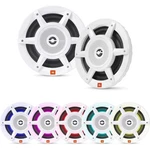 Jbl Stadium Marine MW8030 8" 500W Max 3-WAY White Rgb Led Speakers (pair). Fixed Price $199.99.
