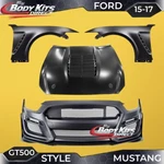 New 2015 2016 2017 Ford Mustang GT500 Style Front Bumper Hood Fenders Kit. Fixed Price $2199.00.