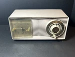 Vtg Motorola C2P3 Cabinet Retro Tube Radio Antique White Tested. Fixed Price $79.99.