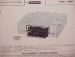 1961 Ford Thunderbird Lincoln Continental Convertible Am Radio Service Manual. Fixed Price $19.99.