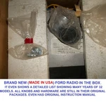 Brand New! Vintage 1972 - 86 Mercury Car, Ford F100 Truck Dash Am Radio. Fixed Price $74.99.
