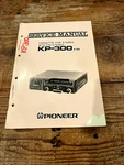 Pioneer Cassette Car Stereo With Fm Radio KP-300 Service Manual. Fixed Price $15.99.