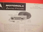 1960 Amc Rambler American Rebel Ambassador Motorola Radio Service Shop Manual. Fixed Price $21.99.