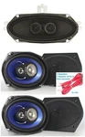 1967-1969 Camaro Dual Dash Speaker + Classic X 9'S For Stereo Radio Non Ac. Fixed Price $199.00.