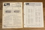 1964 1965 Ford Truck F-100 250 350 Econoline Bendix Am Radio Service Shop Manual. Fixed Price $29.99.