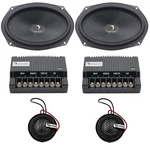 Diamond Audio DE69C 6"X9" 75W Rms Elite Series 2-WAY Component Speaker System. Fixed Price $349.99.