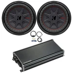 2X Kicker 10" Max Dual Voice Coil Subwoofer, 1800W Class Amplifier. Fixed Price $873.91.