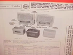 1950 1951 1952 Motorola Am Radio Service Manual Models Chassis 2A Chevrolet. Fixed Price $14.99.