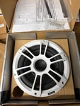 As-is Fusion SG-SL102SPW Marine 600W White Led Sports Subwoofer Speaker. Fixed Price $125.99.