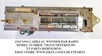 1963/1964 Cadillac Wonder Bar Radio #7282315. Fixed Price $75.00.