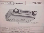 1961 Ford Truck Conventional Tilt-cab Econoline Van Am Radio Service Shop Manual. Fixed Price $20.99.
