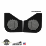 1987 1993 Ford Mustang Door Speaker Grilles Pair Black E7ZZ-18978-B. Fixed Price $85.99.