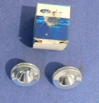 1968-1971 Mustang Galaxie Fairlane Cougar Montego Nos Hang-on Stereo Knob Discs. Fixed Price $99.00.