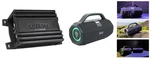Hifonics HCM-400.4D Watt 4-CHANNEL Car Amplifier+portable Bluetooth Speaker. Fixed Price $189.99.