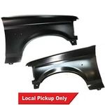 New Primed Driver & Passenger Side Fender Set 1992-1996 Ford F-150 Bronco. Fixed Price $254.15.