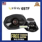 Infinity Reference Series REF-697F 6X9" Coaxial Car Audio Speakers, 1 Pair. Fixed Price $98.95.