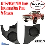 Custom Autosound KCHT73/9 1973-79 Chevy/gmc C/k Trucks Kick Panels No Speakers. Fixed Price $124.95.