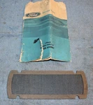 1965-1972 Mustang Fairlane Galaxie Cougar Nos Radio Rear Speaker Grille Screen. Fixed Price $69.00.
