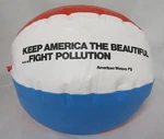 (1) Rare 70'S Amc American Motors Don't Drop The Ball Fight Pollution Beach. Fixed Price $49.99.