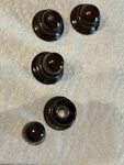 Original Wood Set Of Knobs For Stromberg Carlson Antique Radios. Fixed Price $200.00.