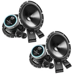 (2-PAIRS) Nvx VSP65KIT2F 500W 6.5" V-series 2-WAY Component Speakers. Fixed Price $227.98.