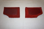 78-82 C3 Corvette Rear Speaker Grille Cover Panels W/ Red Carpet Lh Rh Pair. Fixed Price $99.95.