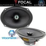 Focal 690CA1 Sg 6X9" 150W Rms 2WAY Aluminum Tweeters Access Coaxial Speakers New. Fixed Price $169.99.