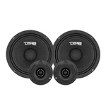 6.5" 140+120 Watt Rms 4-OHM Midrange Loudspeaker & Tweeter PRO-GM6.4PK DS18. Fixed Price $103.95.