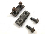 1999 2004 Ford F250 F350 Rear Tow Hitch Retainer Double Nut Brackets W/bolts. Fixed Price $25.90.