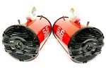 600 Watt Kenwood Glittering Red Gloss Marine Wakeboard Tower Speakers Sjs Dezign. Fixed Price $367.00.