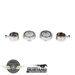 1967 Mustang Cougar Comet Cyclone Caliente Radio Knobs & Bezels. Fixed Price $69.99.