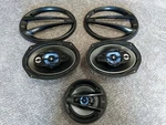 Pair Sony Xplod XS-R6944 300W 4-WAY Car Speakers + XS-R1644 270W. Fixed Price $115.00.