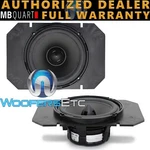 Pkg Mb Quart 4X6" Speakers Brackets + RMF100 4" Mids Made In Germany Car Audio. Fixed Price $109.99.