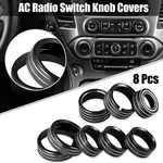 Pcs Black Radio Switch Knob Cover For Chevy Silverado Gmc Sierra 14-18. Fixed Price $20.24.