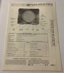 Zenith Television G2420E, -eox, G2420R, -rox, 24G20, G2454, Chassis 24G21. Fixed Price $10.99.