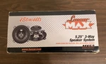 Lanzar MX53 5.25" 280 W3-WAY Max Series Coaxial Car Speakers, New Black. Fixed Price $48.00.