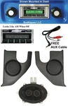 1967-1972 Chevy Truck Radio + Dash Kick Panels Speakers Aux W/ A/c 230. Fixed Price $524.00.