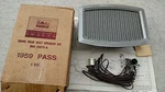 1959 Nos Ford Galaxie Rear Seat Speaker Kit. Fixed Price $345.00.