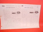 1955 1956 Packard Caribbean Convertible United Motors Delco Radio Service Manual. Fixed Price $24.99.